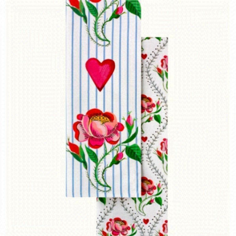 NWT Cath Kidston Cherished Set of Two Tea Towels